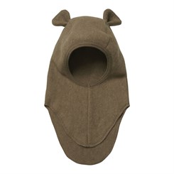 Huttelihut Teddy Elefanthue (Bomulds fleece) - Mole